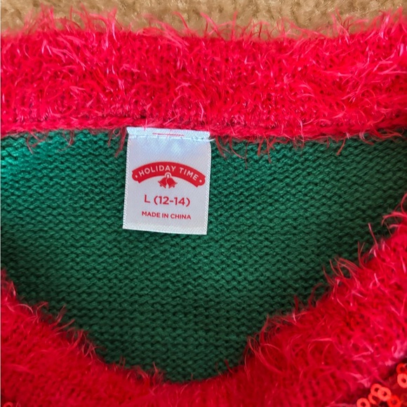 Women’s Christmas elf sweater dress - Picture 3 of 3